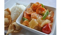 Panang Curry (Chicken, Pork, Beef, or Vegetable) (spicy)